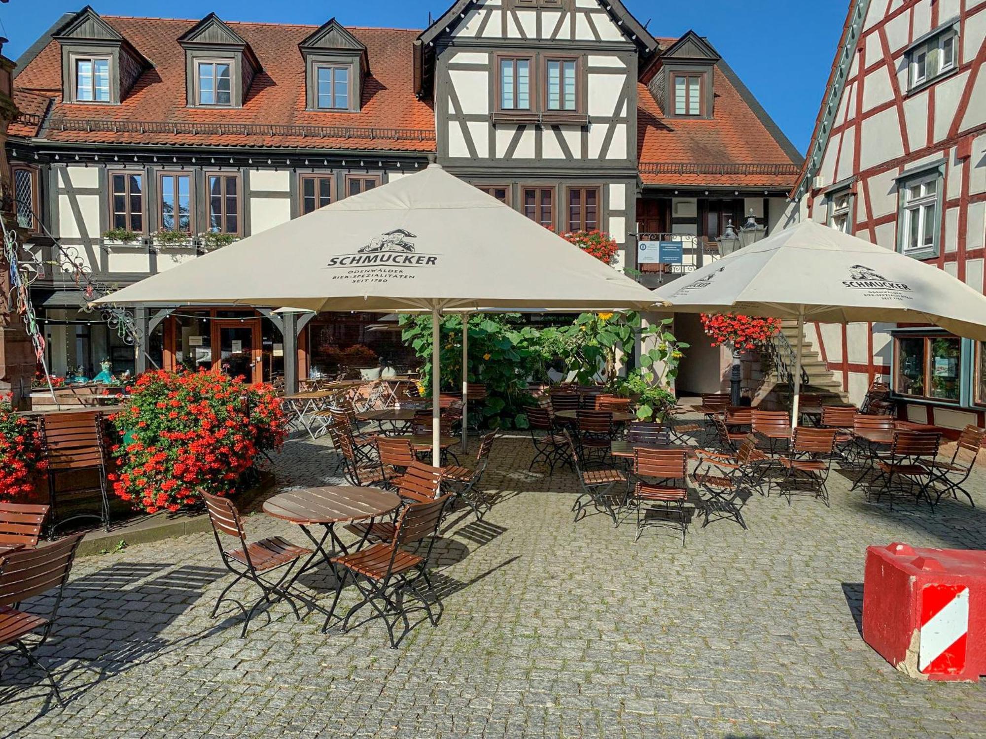 Apartment Am Historischen Rathaus Michelstadt Exterior foto